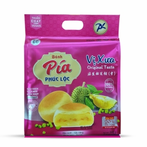 OEM - Bánh Pía PHÚC LỘC 66 - Đâu xanh, Sầu riêng, Chay