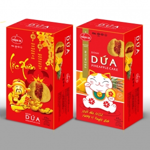 BÁNH COOKIES NHÂN KHÓM - Số 1 TAIWAN